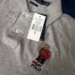 Ralph Lauren mens Gray Polo Shirt